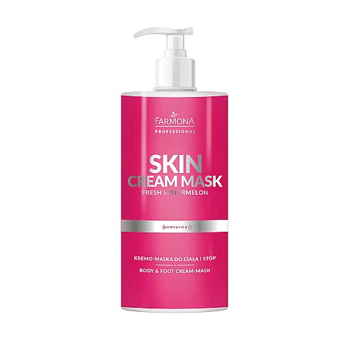 Освежаваща крем маска за тяло и крака диня Farmona Skin Cream Mask 500ml