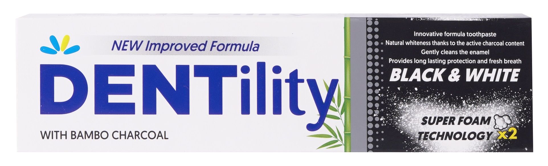 DENTILITY BLACK&WHITE Паста за зъби, 100 мл