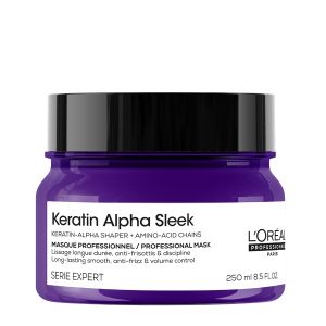 Професионална изглаждаща маска Loreal Professionnel Keratin Alpha Sleek Mask 250ml