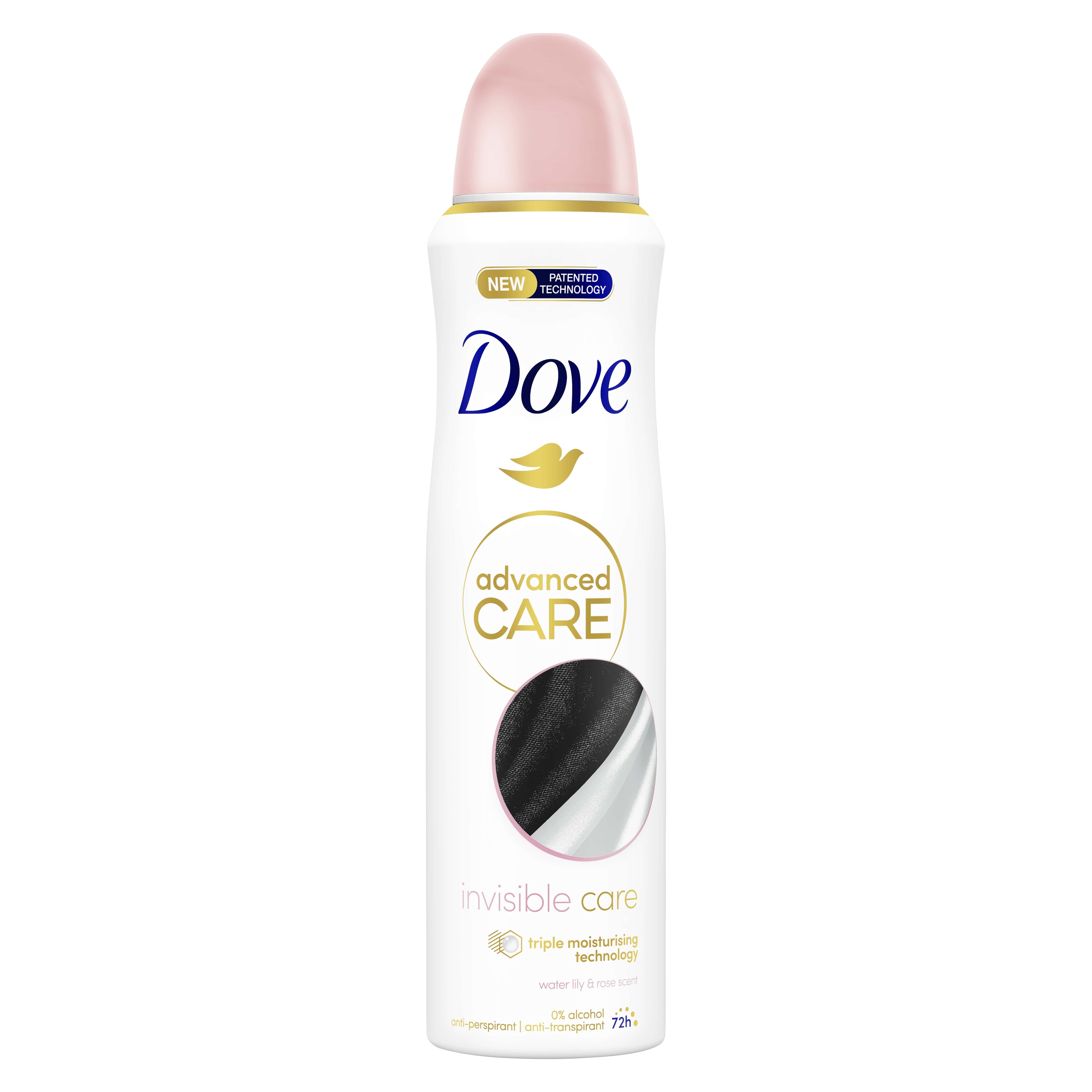 DOVE ADVANCE Дамски део спрей Invisible Care, 150 мл