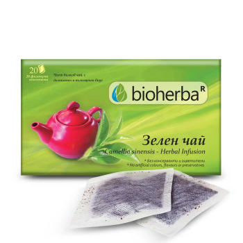 Зелен чай, Bioherba, 20 филтъра