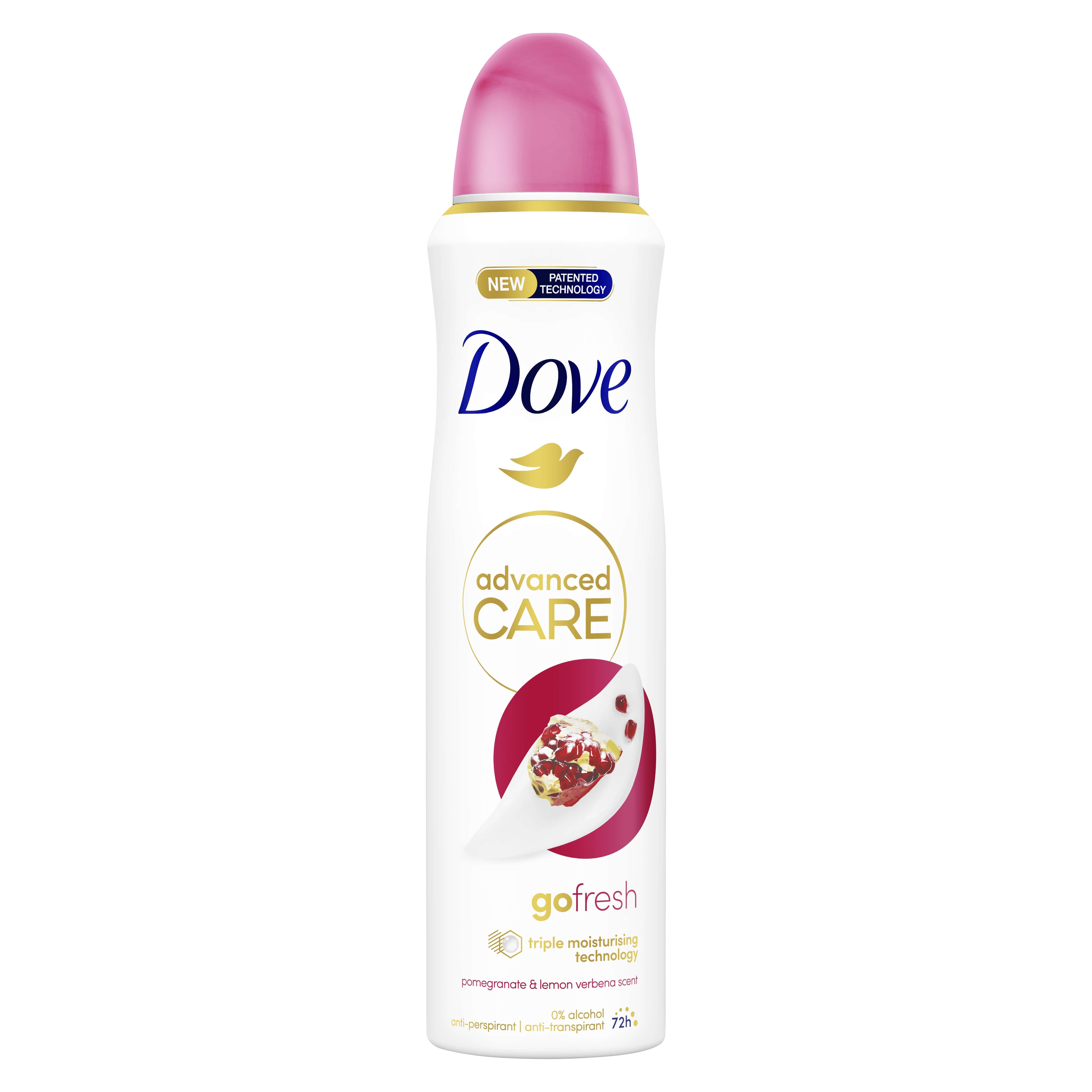 DOVE ADVANCE Дамски део спрей Нар, 150 мл