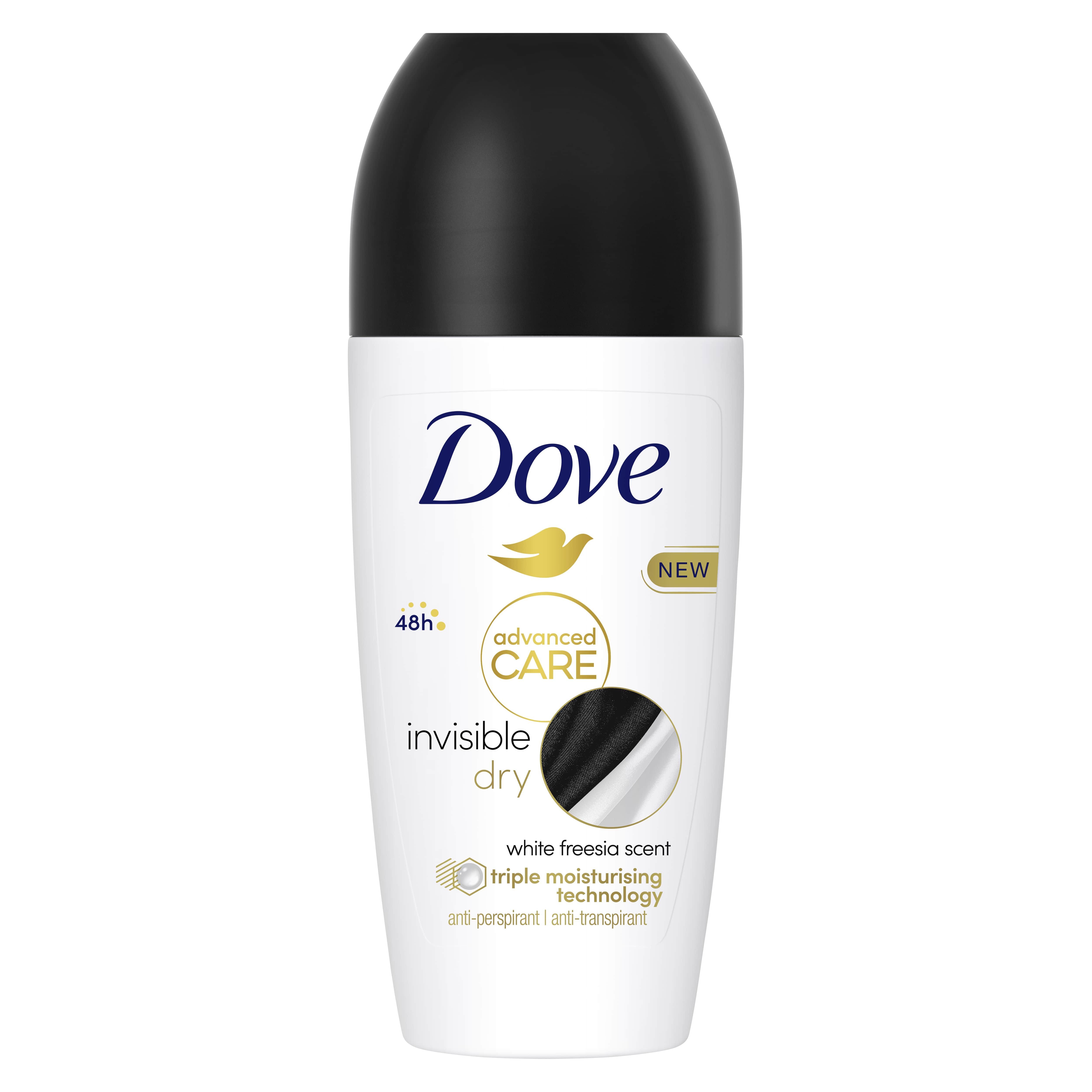 DOVE ADVANCE Дамски рол-он Invisible Dry, 50 мл