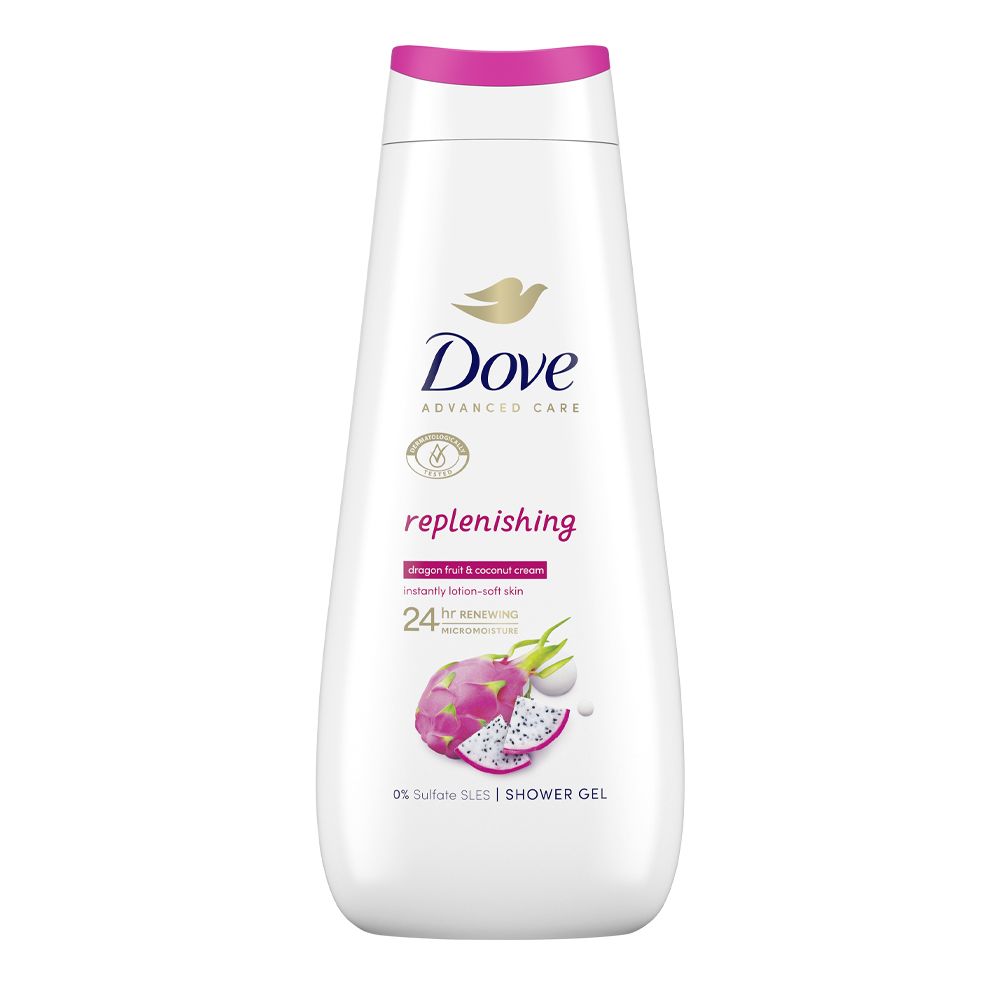DOVE ADVANCED Душ гел Драконов Плод, 400мл