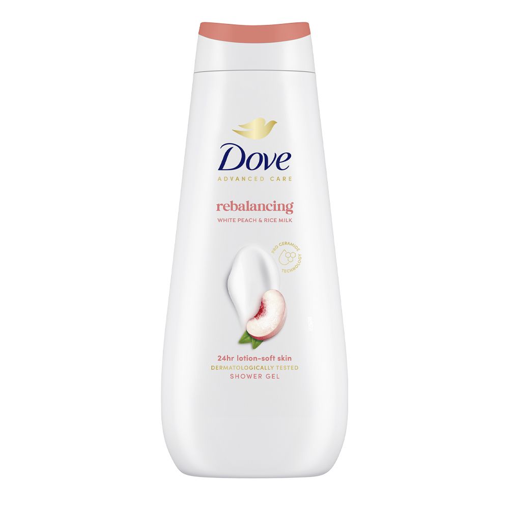 DOVE ADVANCED Душ гел праскова, 400мл.