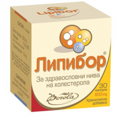 Borola Липибор при висок холестерол х30 капсули