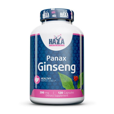 Haya Labs Panax Ginseng / Китайски Жен-Шен 200mg. / 120 caps.
