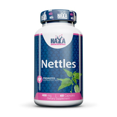 Haya Labs Nettles / Коприва 400mg. / 60 Caps.