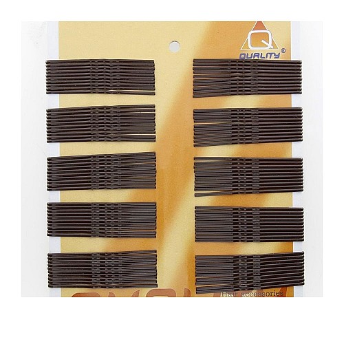 Active Фиби за коса кафяви 5.5 см 100 бр.
