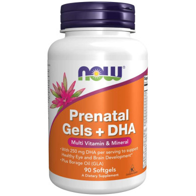 Now - Pre-Natal + Dha /Витамини За Бременни - 90 Дражета