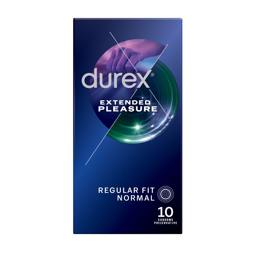 DUREX Extended Pleasure Презервативи, 10бр.