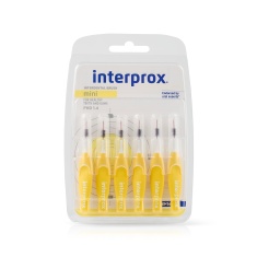 DENTAID Интердентални четки за зъби INTERPROX 4G mini NEW 1.4 mm х6 броя