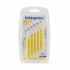 DENTAID Интердентални четки за зъби INTERPROX PLUS 2G mini NEW 1.4 mm х6 броя