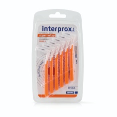 DENTAID Интердентални четки за зъби INTERPROX PlUS 2G supermicro NEW 0.9 mm х6 броя