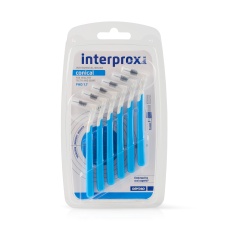 DENTAID Интердентални четки за зъби INTERPROX PLUS 2G nano NEW 0.7 mm х6 броя