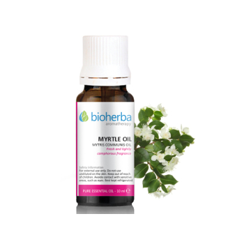 Етерично масло от Мирта, Смирна (Myrtle oil), Bioherba, 10 мл