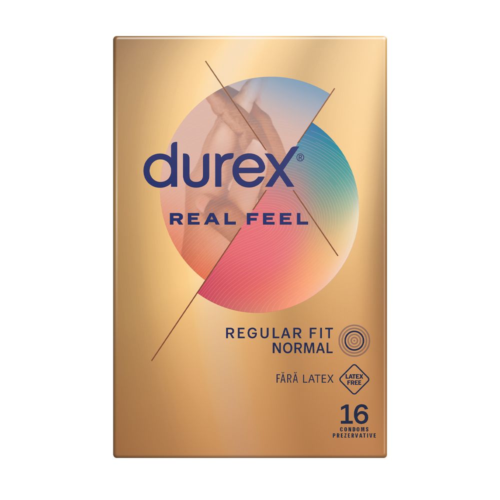DUREX REAL REEL Презервативи, 16 бр.