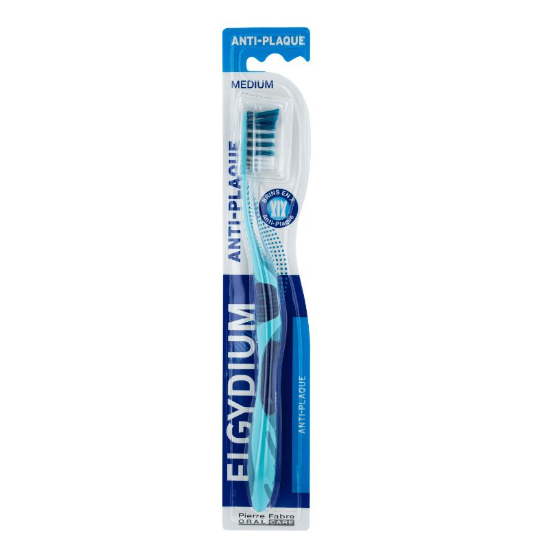 ELGYDIUM ANTIPLAQUE Четка за зъби Medium, 1 бр