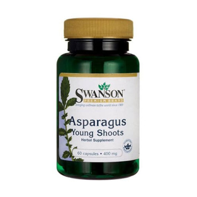 SWANSON Full Spectrum Asparagus Young Shoots 400mg. / 60 Caps