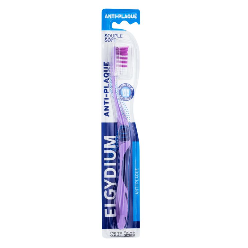 ELGYDIUM ANTIPLAQUE Четка за зъби Soft, 1 бр