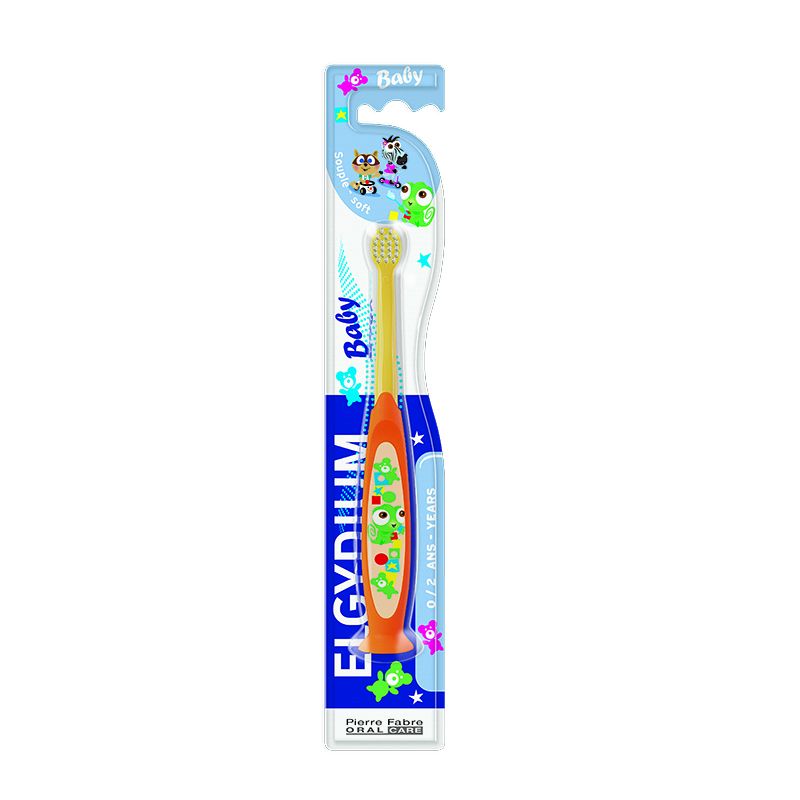 ELGYDIUM BABY Бебешка четка за зъби 0-2 години, 1 бр.