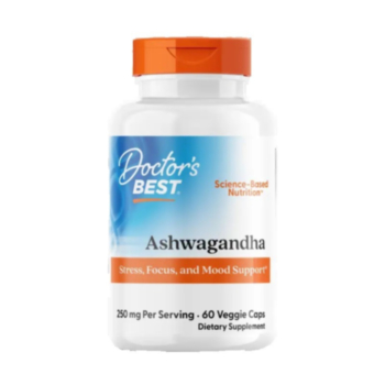 ДОКТОРС БЕСТ АШВАГАНДА WITH SENSORIL 125mg Х60