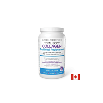 Колаген, суроватъчен протеин с PGX витамини, минерали и нутриенти - Total Body Collagen™ , 855 g прах, с вкус на ванилия Natural Factors