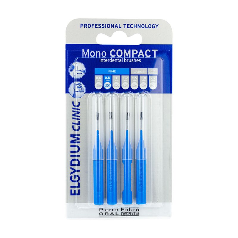 ELGYDIUM CLINIC Mono Compact Синя (ISO 1) - Интердентална четка