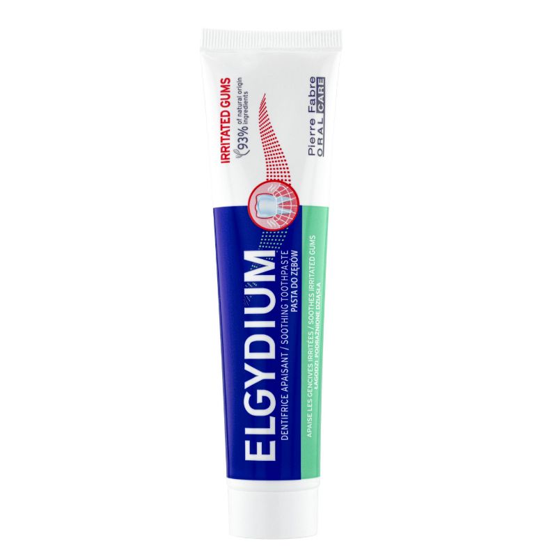 ELGYDIUM IRRITATED GUMS Паста за зъби за раздразнени венци, 75 мл