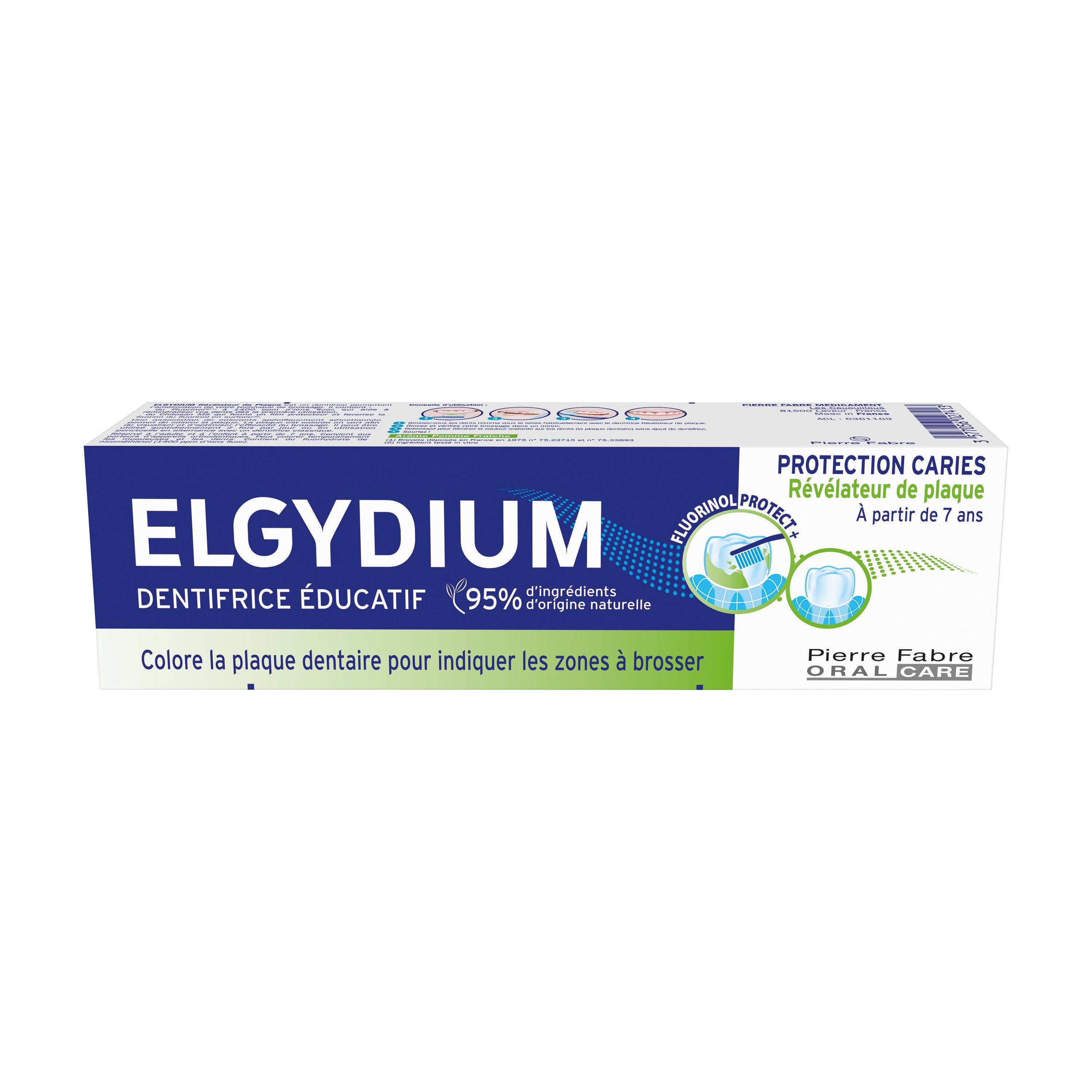 ELGYDIUM Паста за зъби разкриваща плаката, 50 мл