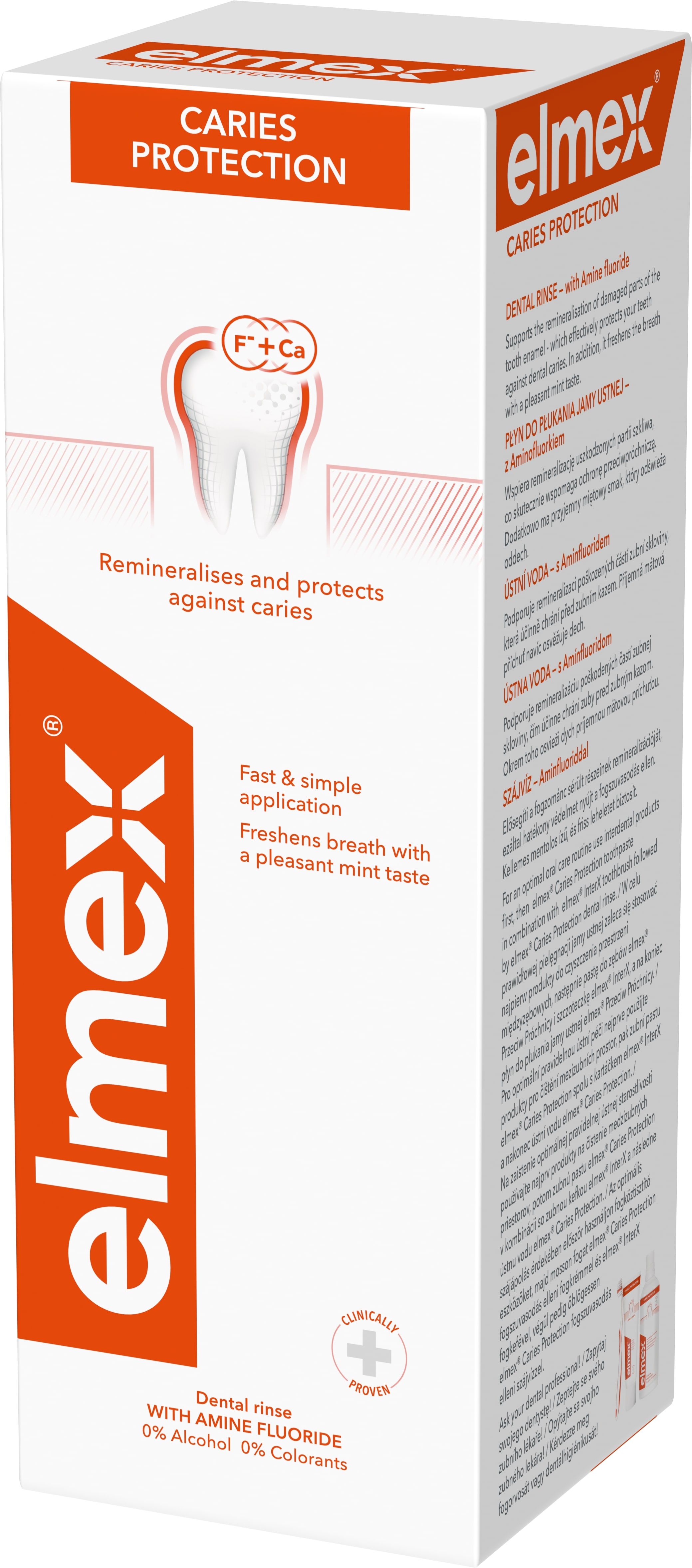 ELMEX CARIES PROTECION Вода за уста, 400 мл.