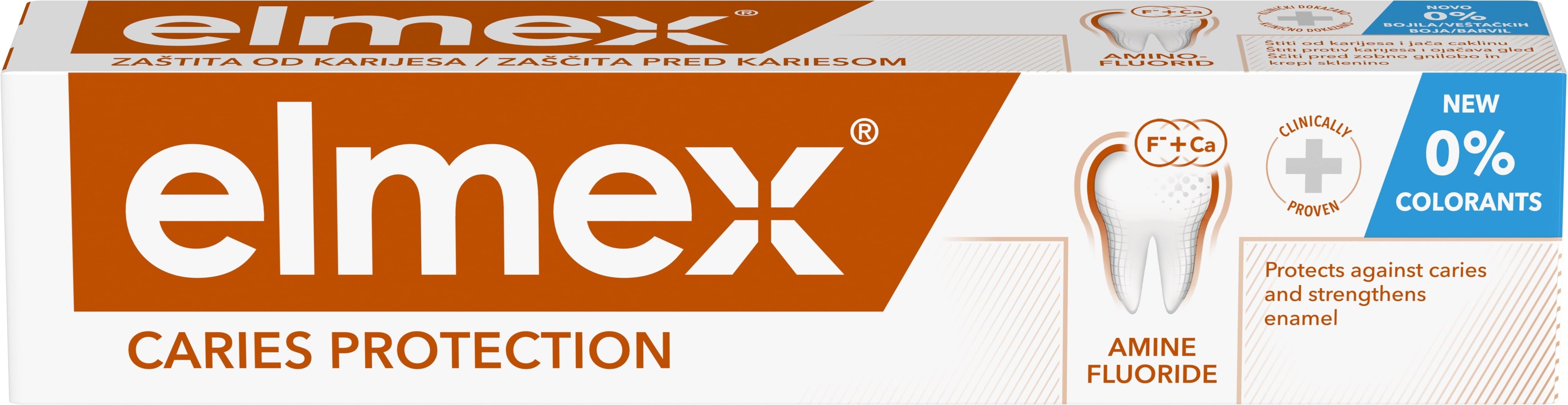 ELMEX CARIES PROTECTION Паста за зъби защита от кариес, 75 мл.