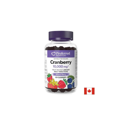 Червена боровинка Гъми 200 mg, 60 желирани таблетки, Natural Factors