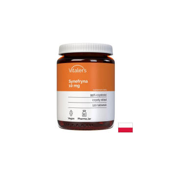 Синефрин, Vitalers, 10 mg, 120 таблетки