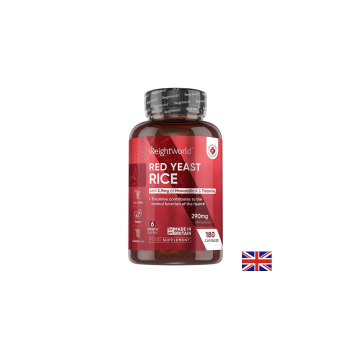Червен ориз 290 mg + Коензим Q10 10 mg, Weight World, 180 капсули