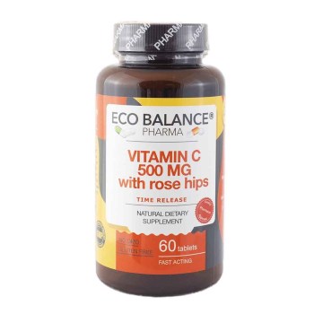 Витамин C 500, Eco Balance, 60 таблетки