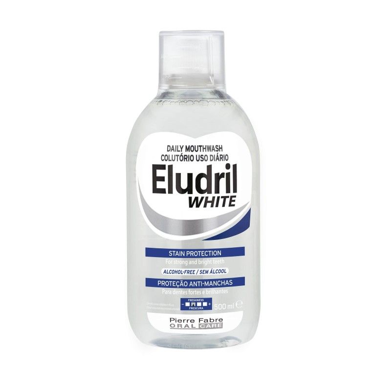 ELUDRIL WHITE Ежедневна вода за уста, 500 мл