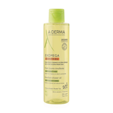 A-Derma Exomega Control Емолиентно душ-олио 200мл