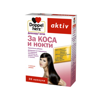 Формула Коса и нокти, Doppelherz, 30 капс.