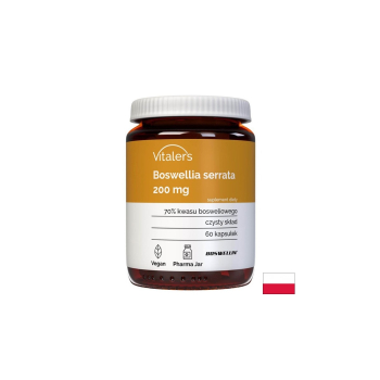 Босвелия, Vitalers, 200 mg, 60 капсули