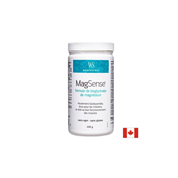 MagSense® Magnesium Bisglycinate Formula/ Магнезий бисглицинат формула 400 g Natural Factors