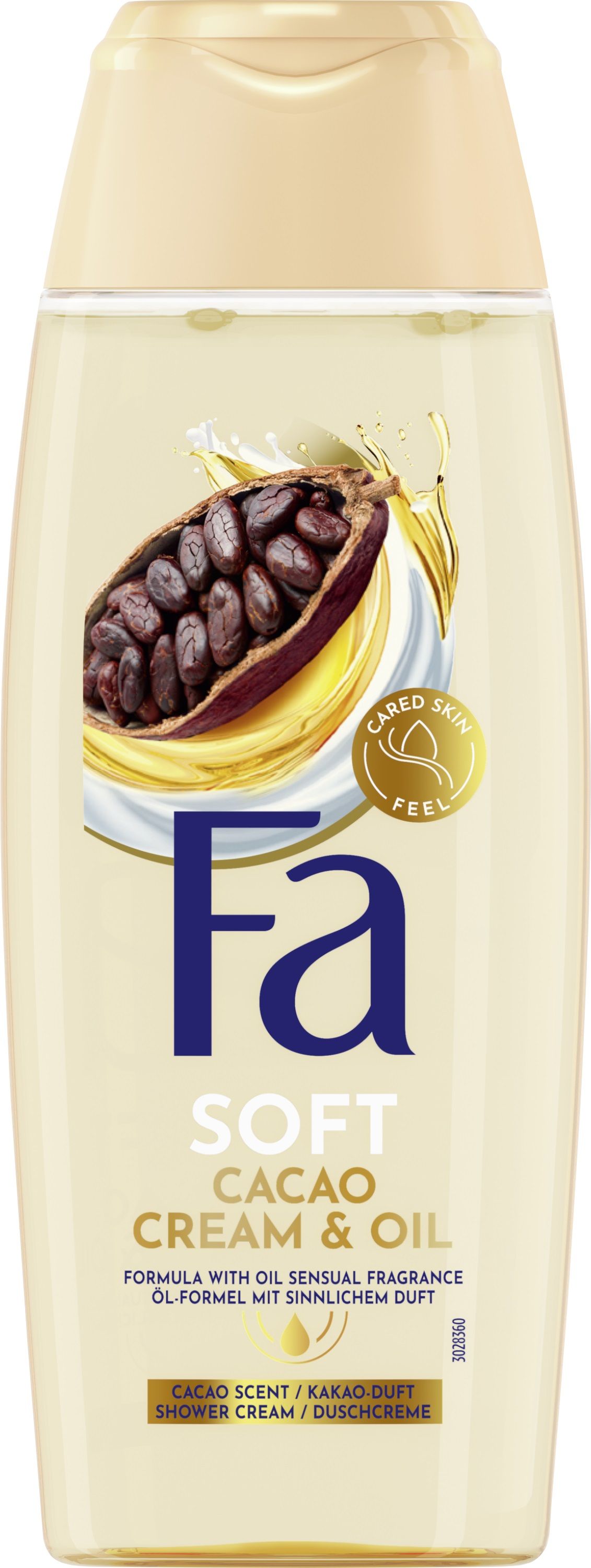 FA CREAM&OIL Душ гел с каково масло и кокос, 250мл