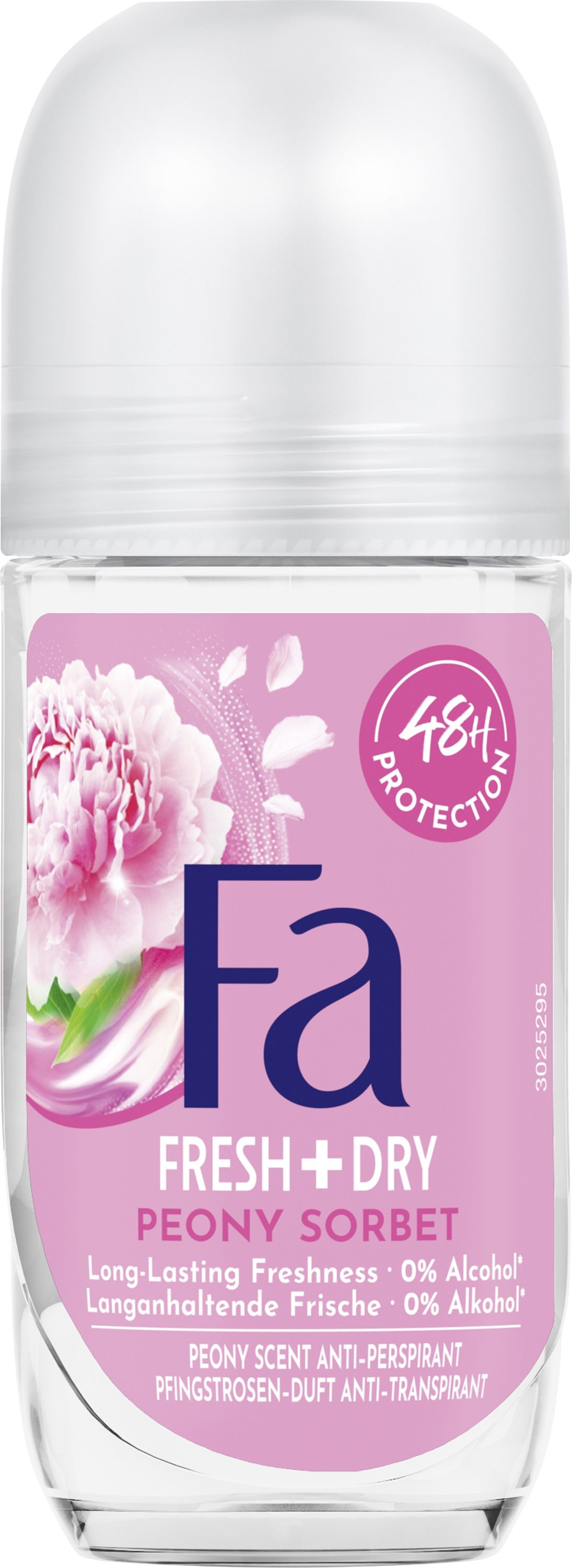 FA FRESH & DRY PINK SORBET Дамски рол он,50 мл