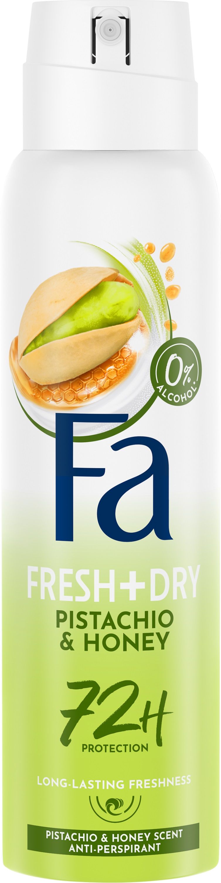 FA FRESH+DRY PISTACHIO&HONEY Део спрей, 150мл.
