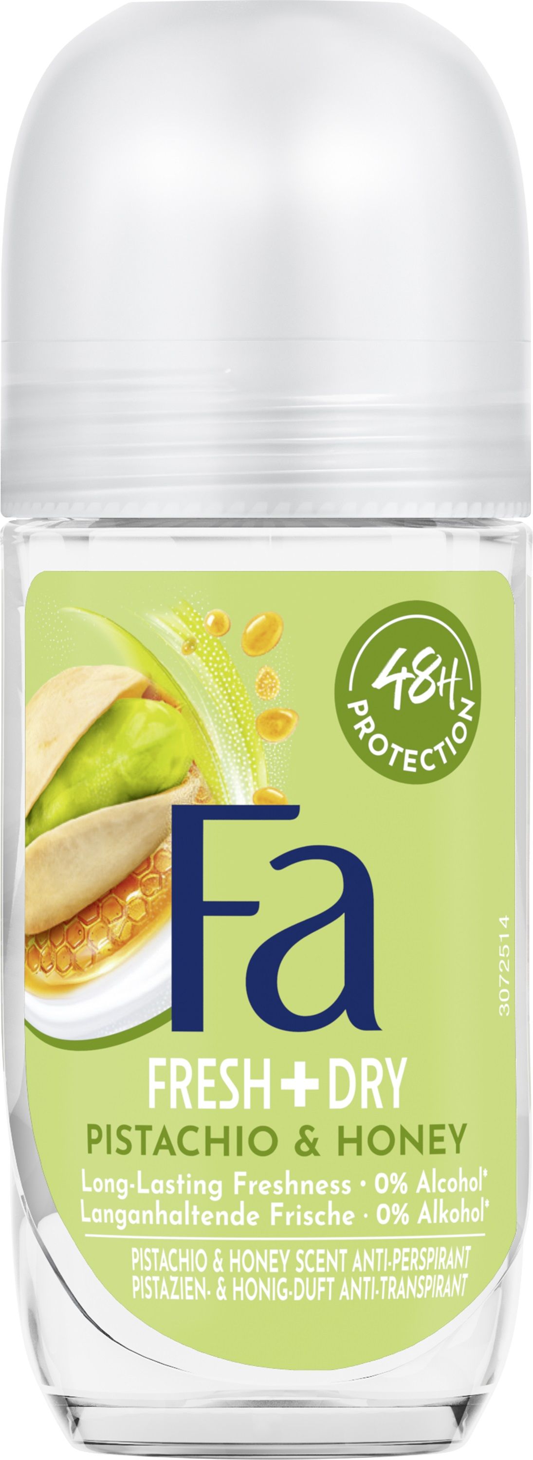 FA FRESH+FRY PISTACHIO&HONEY Дамски рол-он, 50мл.