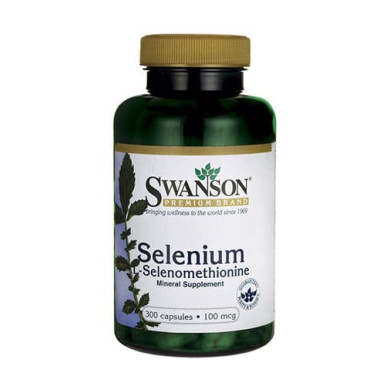 SWANSON Selenium L-Selenomethionine 100mcg. / 300 Caps