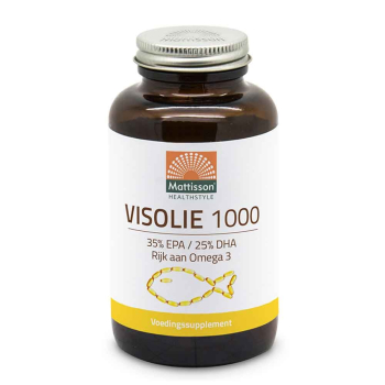 Рибено масло Visolie, Mattisson, 1000 мг, 90 капсули