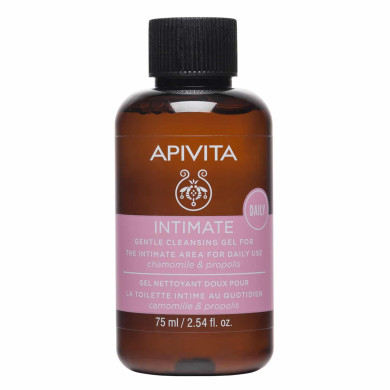 APIVITA INTIMATE DAILY Нежен ежедневен интимен гел с pH 5.0 с лайка и прополис 75мл