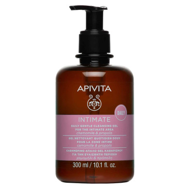 APIVITA INTIMATE DAILY Нежен ежедневен интимен гел с pH 5.0 С лайка и прополис 300мл
