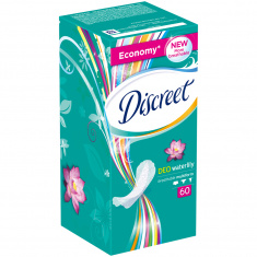 Discreet Део Водна Лилия Ежедневни дамски превръзки с мултиформа 60 броя - Procter & Gamble